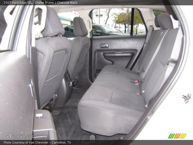 Creme Brulee / Charcoal Black 2007 Ford Edge SEL
