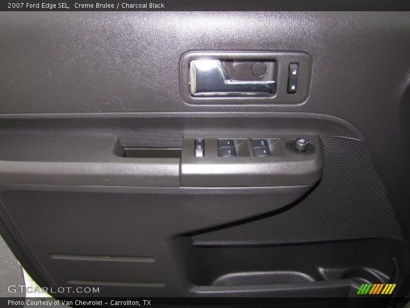 Creme Brulee / Charcoal Black 2007 Ford Edge SEL