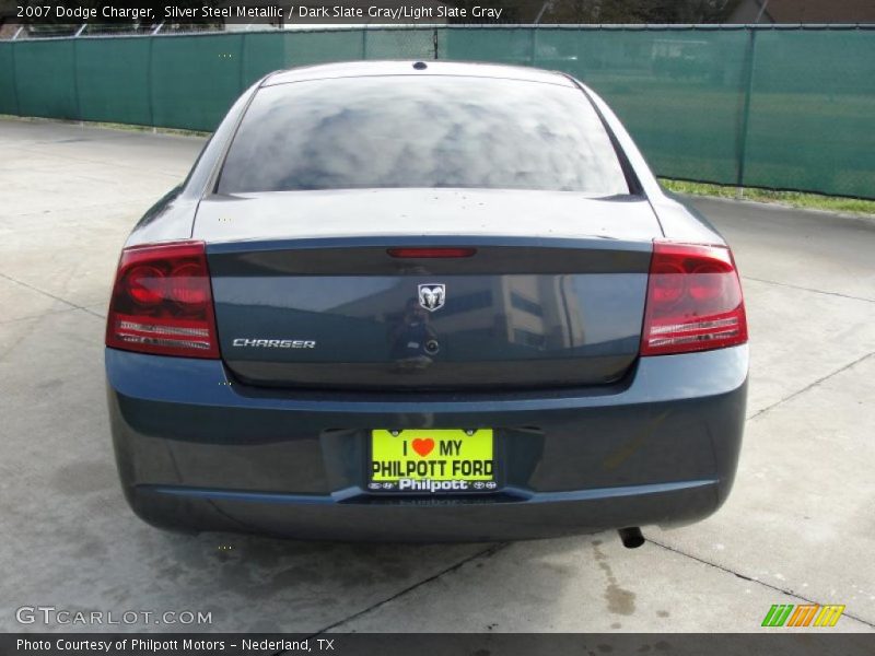 Silver Steel Metallic / Dark Slate Gray/Light Slate Gray 2007 Dodge Charger