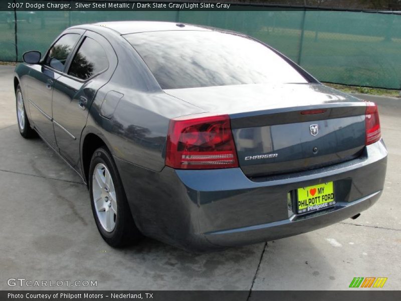 Silver Steel Metallic / Dark Slate Gray/Light Slate Gray 2007 Dodge Charger