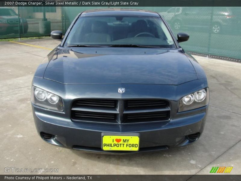 Silver Steel Metallic / Dark Slate Gray/Light Slate Gray 2007 Dodge Charger