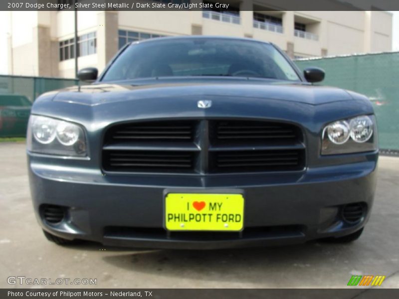 Silver Steel Metallic / Dark Slate Gray/Light Slate Gray 2007 Dodge Charger
