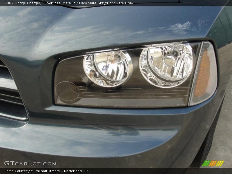 Silver Steel Metallic / Dark Slate Gray/Light Slate Gray 2007 Dodge Charger