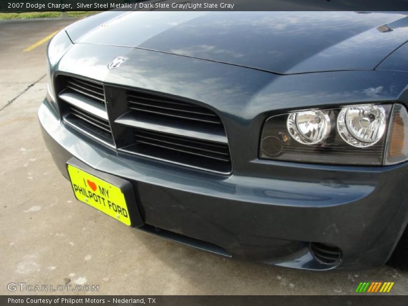 Silver Steel Metallic / Dark Slate Gray/Light Slate Gray 2007 Dodge Charger