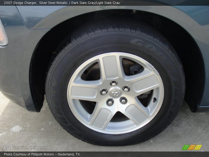 Silver Steel Metallic / Dark Slate Gray/Light Slate Gray 2007 Dodge Charger