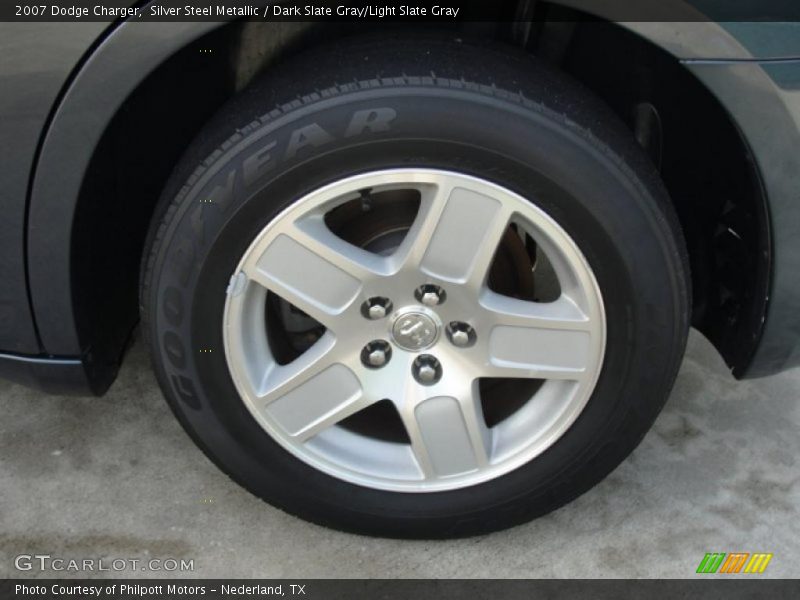 Silver Steel Metallic / Dark Slate Gray/Light Slate Gray 2007 Dodge Charger