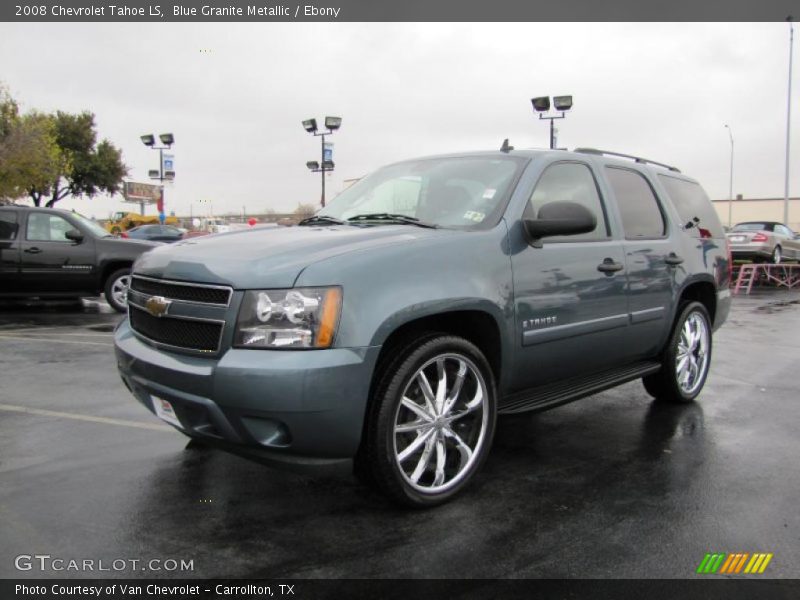 Blue Granite Metallic / Ebony 2008 Chevrolet Tahoe LS