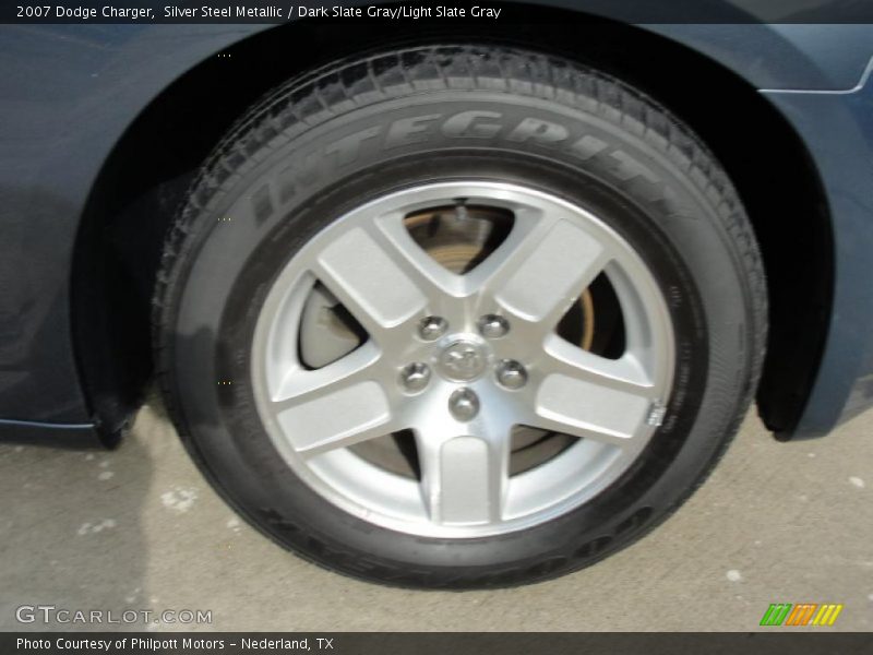 Silver Steel Metallic / Dark Slate Gray/Light Slate Gray 2007 Dodge Charger