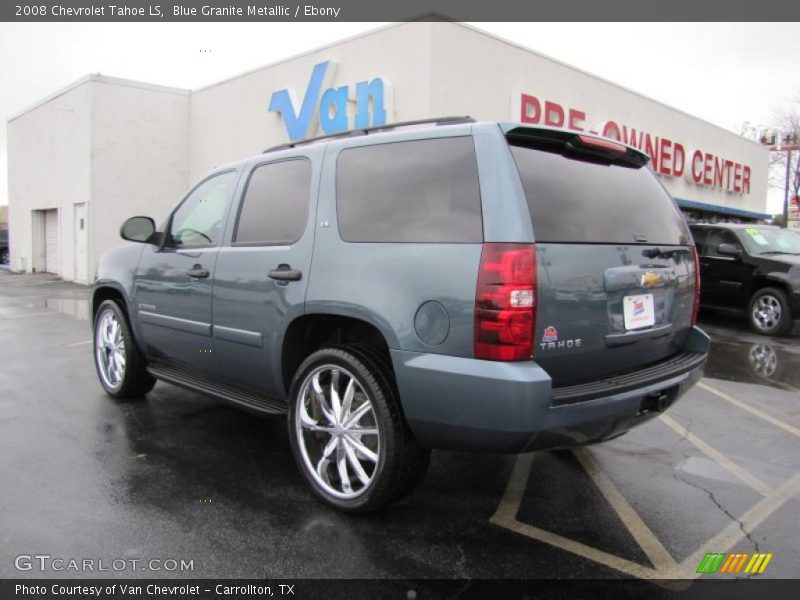Blue Granite Metallic / Ebony 2008 Chevrolet Tahoe LS