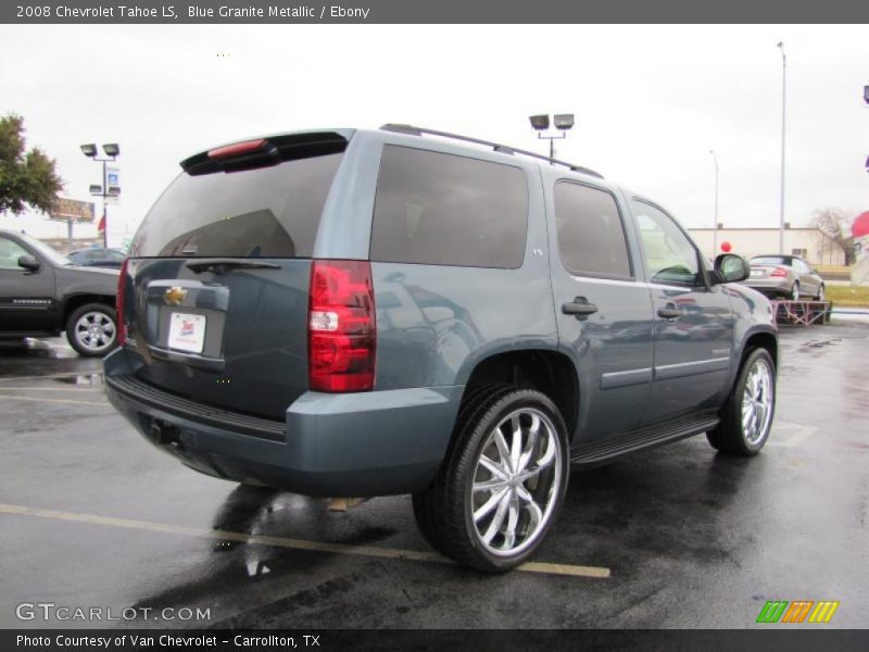 Blue Granite Metallic / Ebony 2008 Chevrolet Tahoe LS