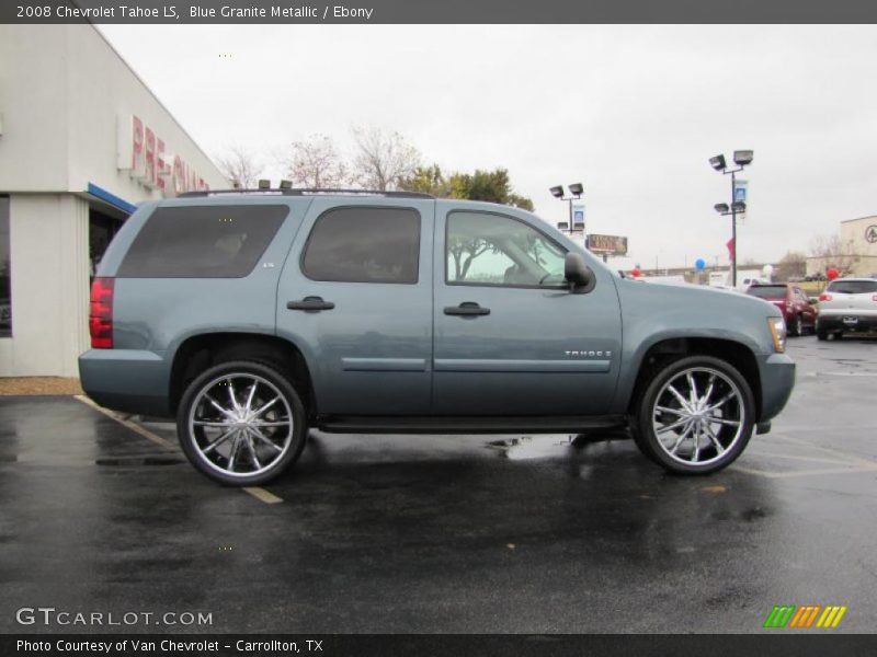 Blue Granite Metallic / Ebony 2008 Chevrolet Tahoe LS