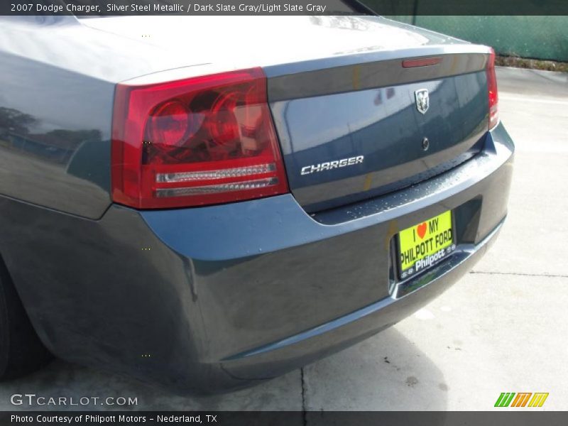 Silver Steel Metallic / Dark Slate Gray/Light Slate Gray 2007 Dodge Charger