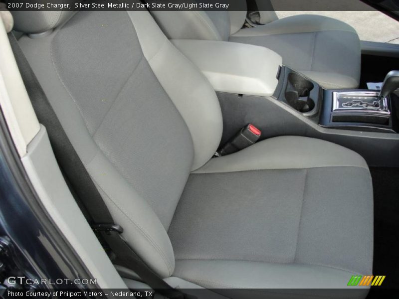 Silver Steel Metallic / Dark Slate Gray/Light Slate Gray 2007 Dodge Charger
