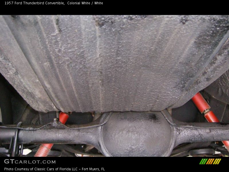 Colonial White / White 1957 Ford Thunderbird Convertible