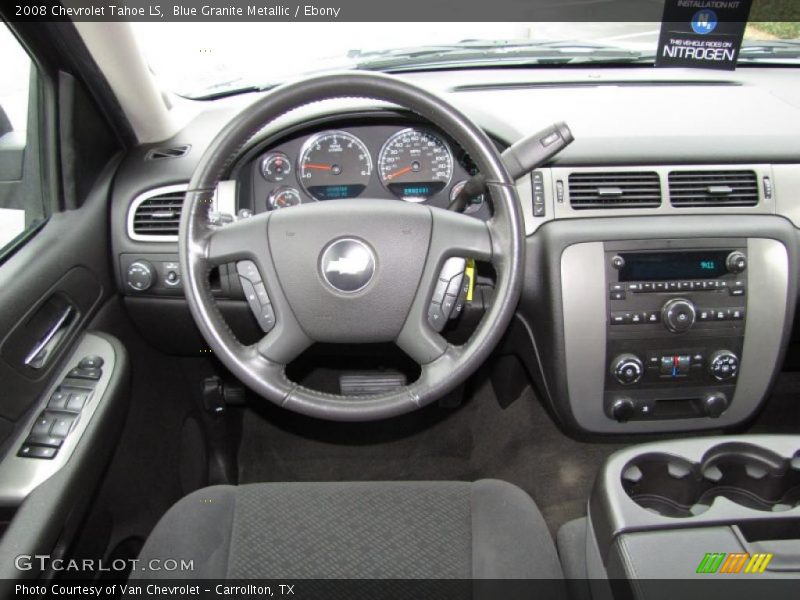 Blue Granite Metallic / Ebony 2008 Chevrolet Tahoe LS