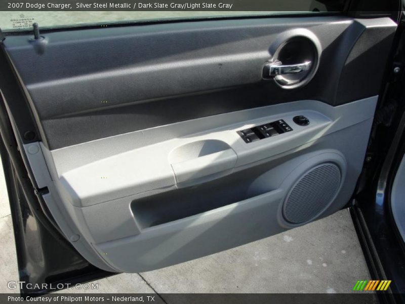 Silver Steel Metallic / Dark Slate Gray/Light Slate Gray 2007 Dodge Charger