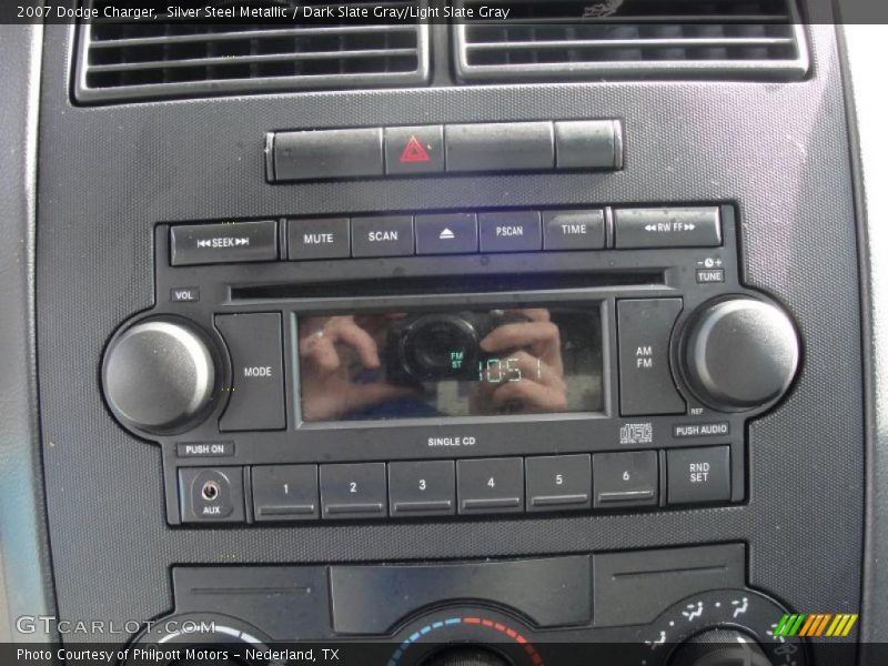 Silver Steel Metallic / Dark Slate Gray/Light Slate Gray 2007 Dodge Charger