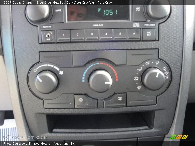 Silver Steel Metallic / Dark Slate Gray/Light Slate Gray 2007 Dodge Charger