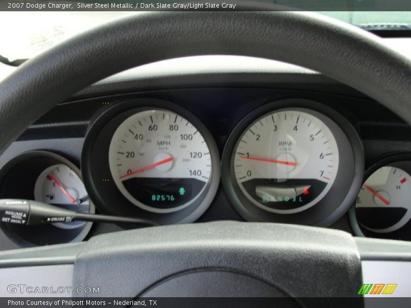 Silver Steel Metallic / Dark Slate Gray/Light Slate Gray 2007 Dodge Charger