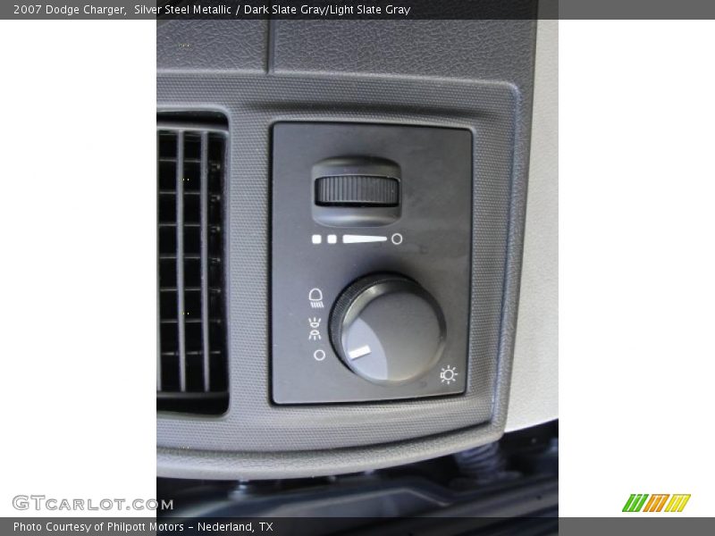 Silver Steel Metallic / Dark Slate Gray/Light Slate Gray 2007 Dodge Charger