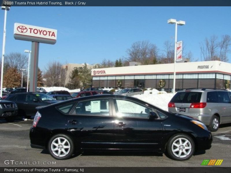 Black / Gray 2008 Toyota Prius Hybrid Touring