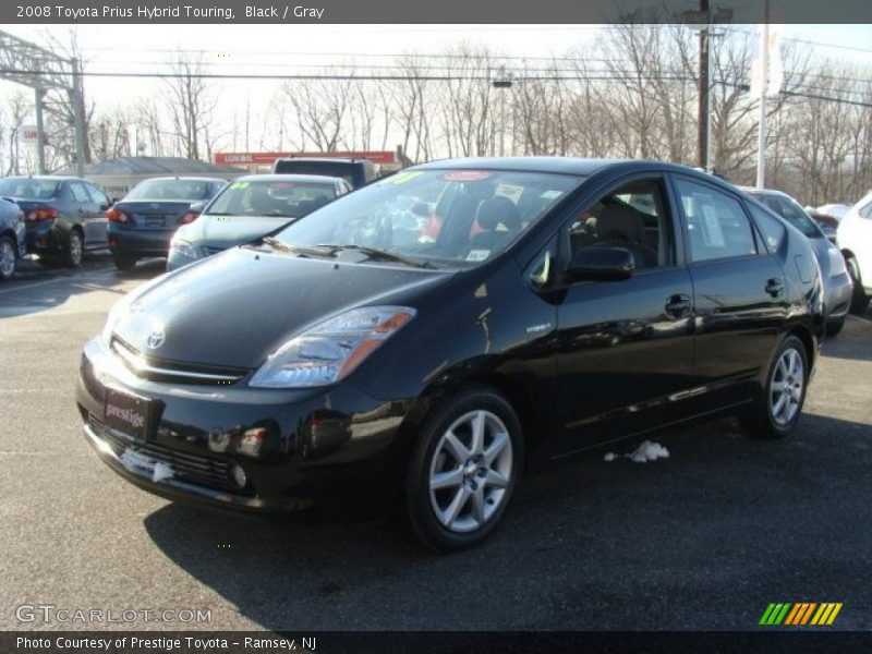 Black / Gray 2008 Toyota Prius Hybrid Touring