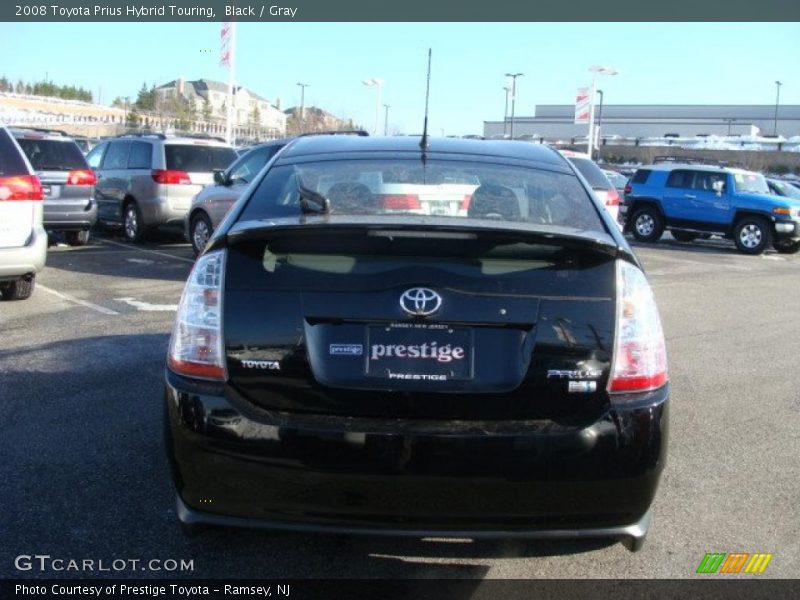 Black / Gray 2008 Toyota Prius Hybrid Touring