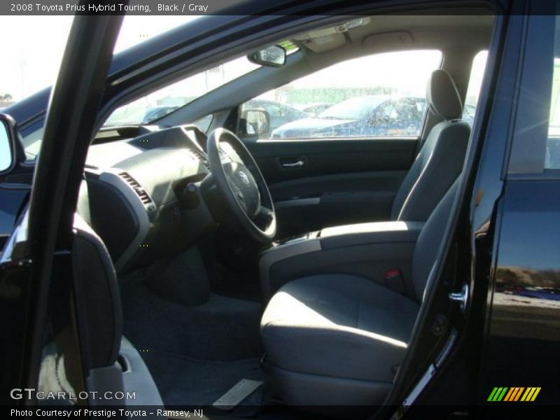 Black / Gray 2008 Toyota Prius Hybrid Touring