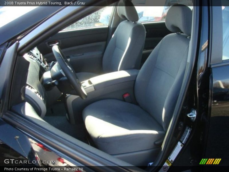 Black / Gray 2008 Toyota Prius Hybrid Touring