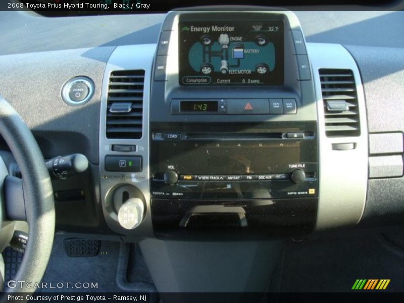 Black / Gray 2008 Toyota Prius Hybrid Touring