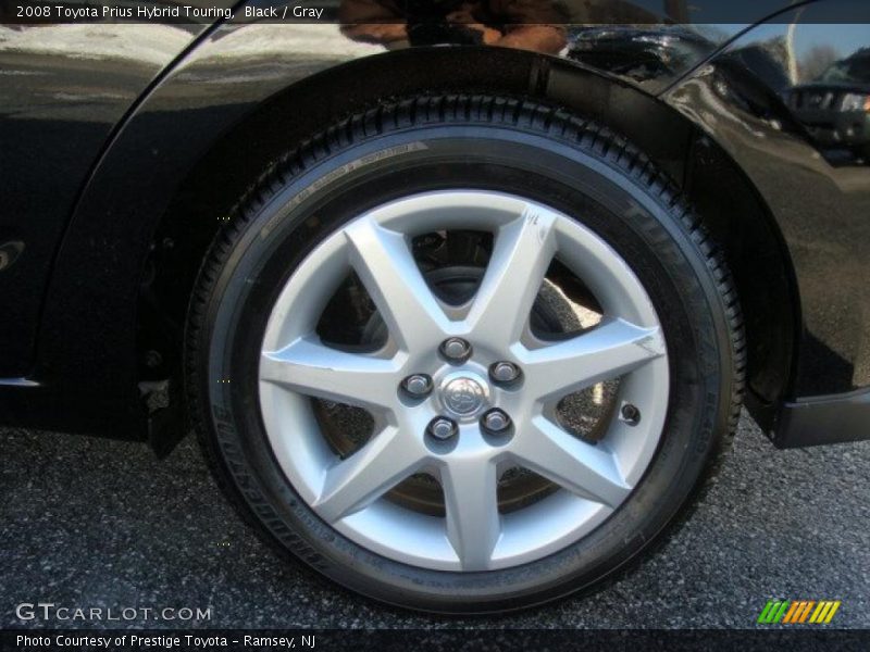 Black / Gray 2008 Toyota Prius Hybrid Touring