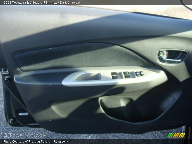 Flint Mica / Dark Charcoal 2008 Toyota Yaris S Sedan