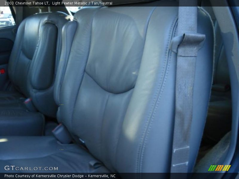 Light Pewter Metallic / Tan/Neutral 2003 Chevrolet Tahoe LT