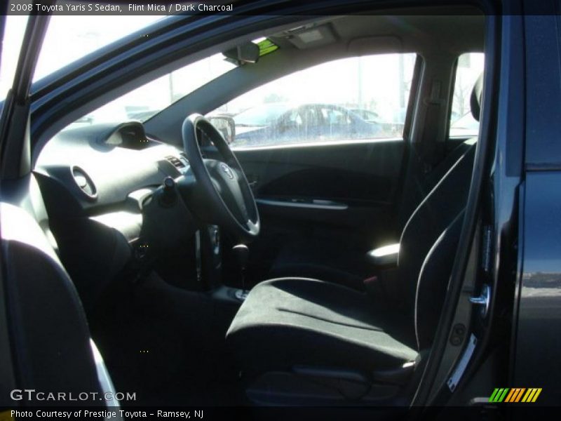 Flint Mica / Dark Charcoal 2008 Toyota Yaris S Sedan