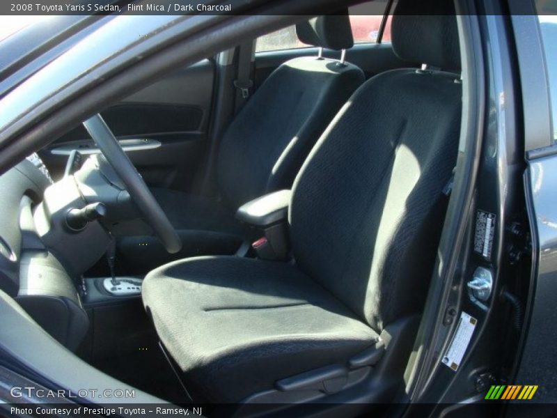 Flint Mica / Dark Charcoal 2008 Toyota Yaris S Sedan