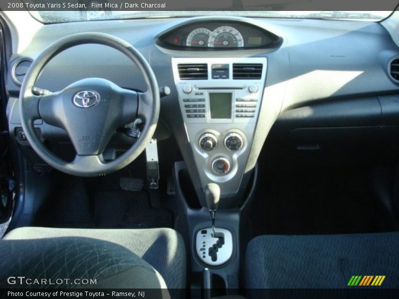Flint Mica / Dark Charcoal 2008 Toyota Yaris S Sedan