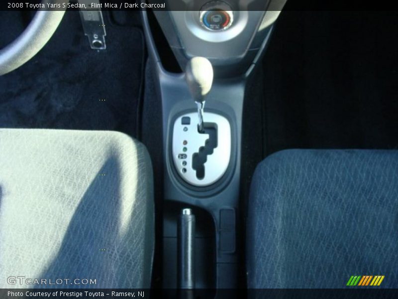 Flint Mica / Dark Charcoal 2008 Toyota Yaris S Sedan