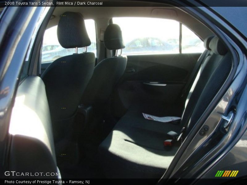 Flint Mica / Dark Charcoal 2008 Toyota Yaris S Sedan