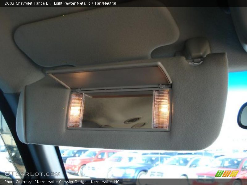 Light Pewter Metallic / Tan/Neutral 2003 Chevrolet Tahoe LT