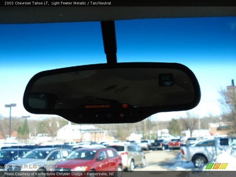 Light Pewter Metallic / Tan/Neutral 2003 Chevrolet Tahoe LT
