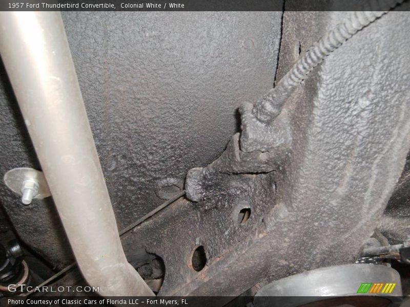 Colonial White / White 1957 Ford Thunderbird Convertible