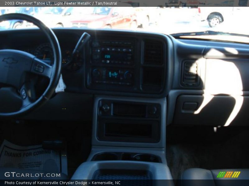 Light Pewter Metallic / Tan/Neutral 2003 Chevrolet Tahoe LT