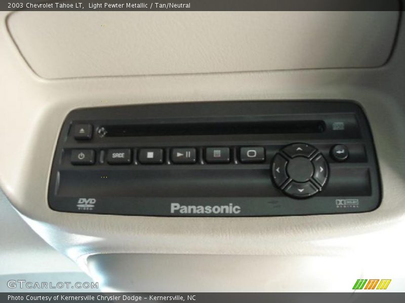 Light Pewter Metallic / Tan/Neutral 2003 Chevrolet Tahoe LT