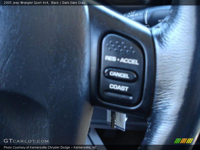Black / Dark Slate Gray 2005 Jeep Wrangler Sport 4x4