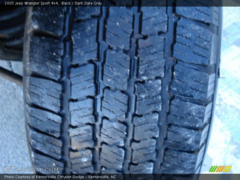 Black / Dark Slate Gray 2005 Jeep Wrangler Sport 4x4