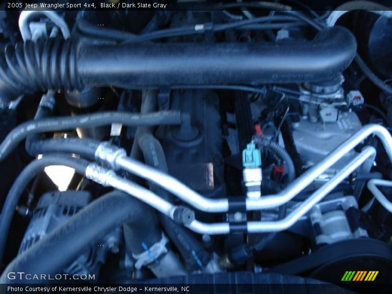 Black / Dark Slate Gray 2005 Jeep Wrangler Sport 4x4
