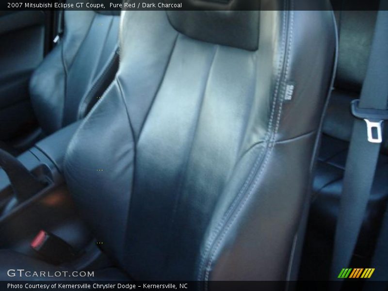 Pure Red / Dark Charcoal 2007 Mitsubishi Eclipse GT Coupe