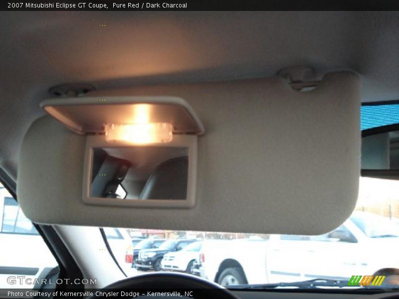 Pure Red / Dark Charcoal 2007 Mitsubishi Eclipse GT Coupe