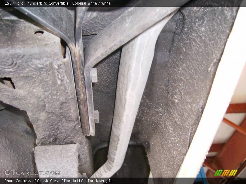 Colonial White / White 1957 Ford Thunderbird Convertible