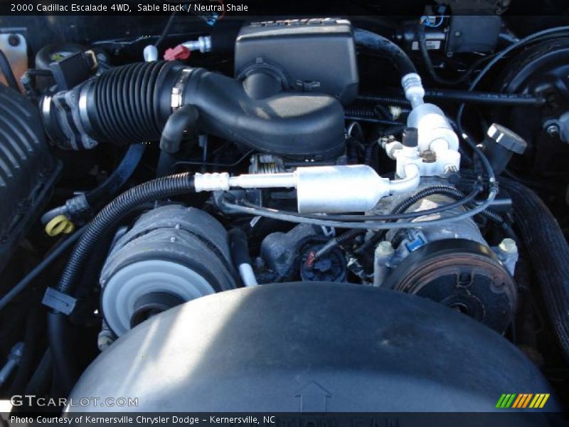 Sable Black / Neutral Shale 2000 Cadillac Escalade 4WD